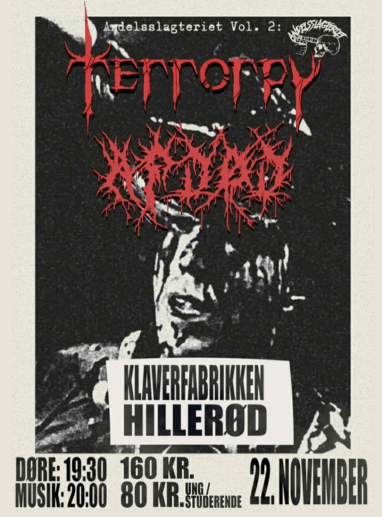 Terrorpy show this Saturday!