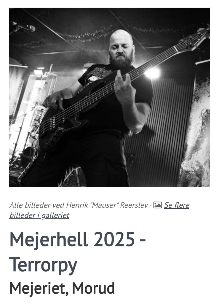 Terrorpy live review from Mejerhell